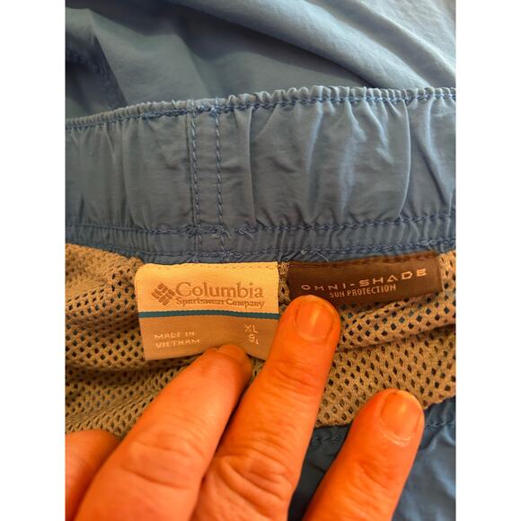 Columbia men’s blue cargo swim trunks size XL - Picture 3 of 3